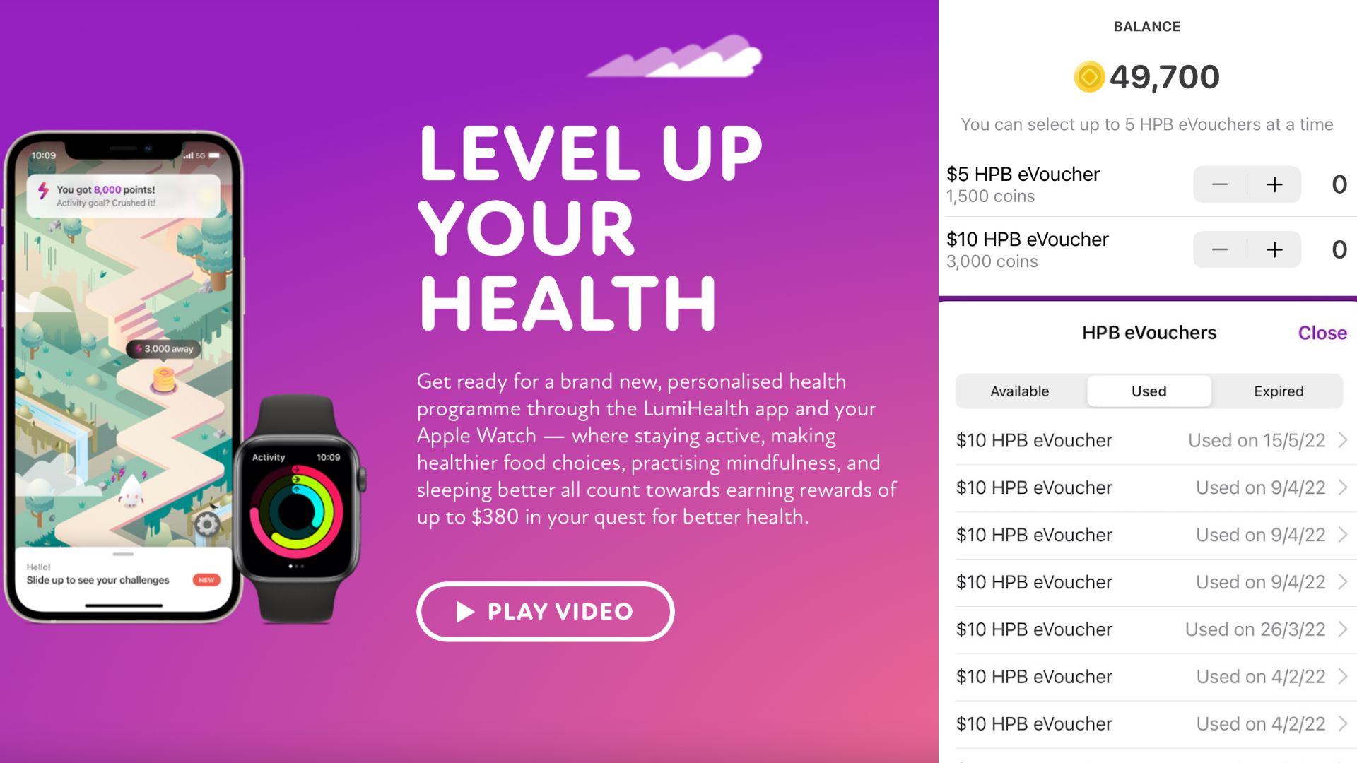 LumiHealth 2 Year Review: How I Made S$340 With My Apple Watch