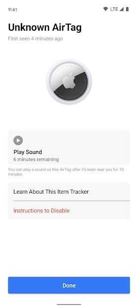 android-tracker-detect-play-sound