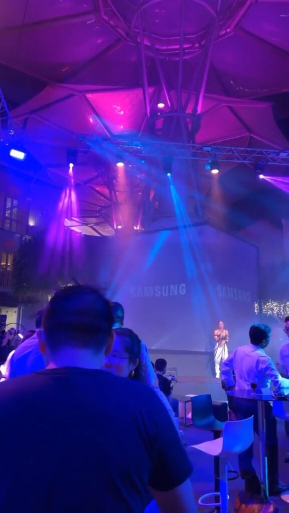 Samsung Unpacked Party Performance